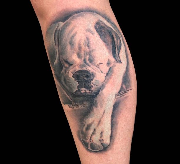 Hund Tattoo