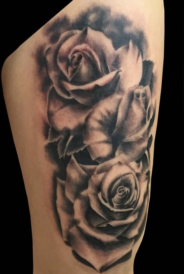 Rosen Tattoo-Design