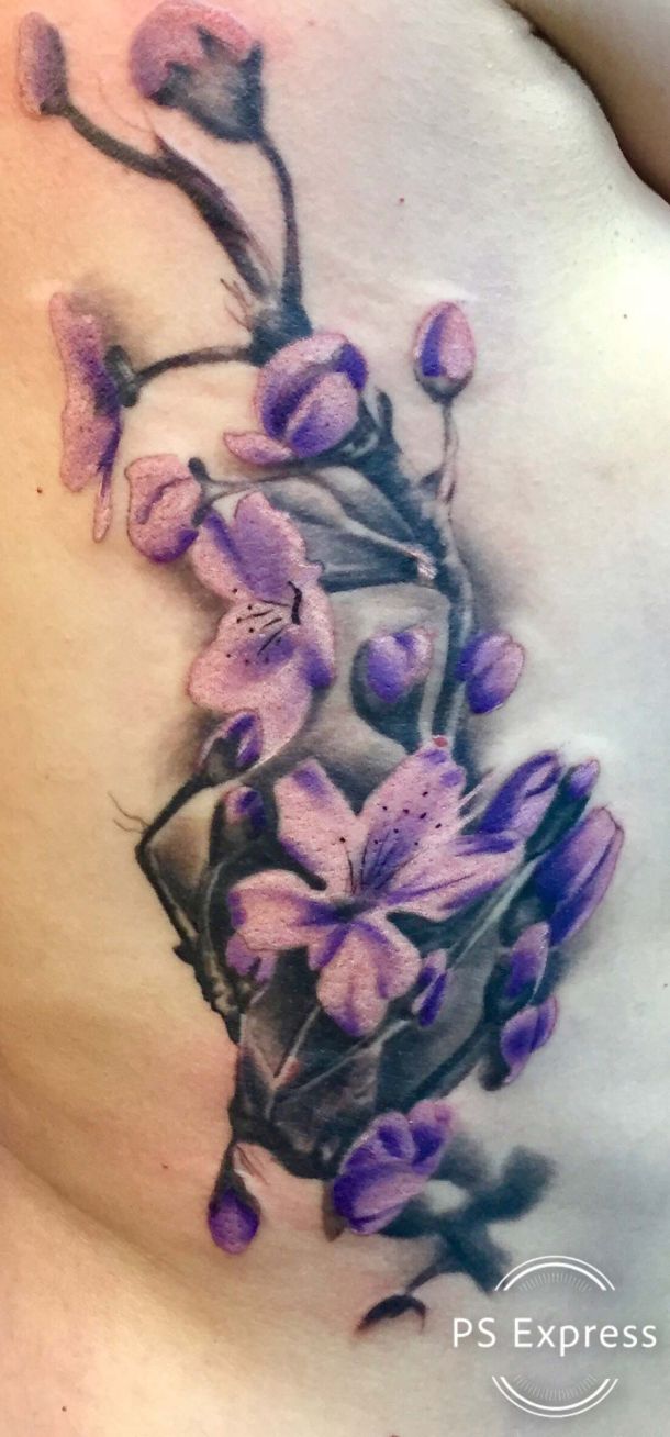 Tattoo-Design Blumen